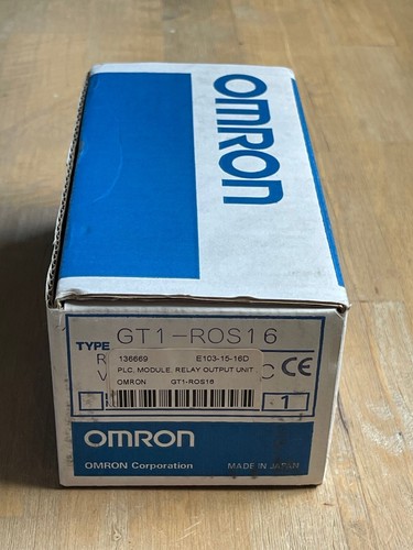 OMRON GT1-ROS16 PLC MODULE RELAY OUTPUT UNIT NEW - Picture 2 of 7