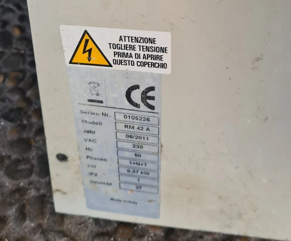 Gang Innen Höher für Sheeter Pizza-Roller Mastro RM42A RM 42 A - Bild 4 von 4