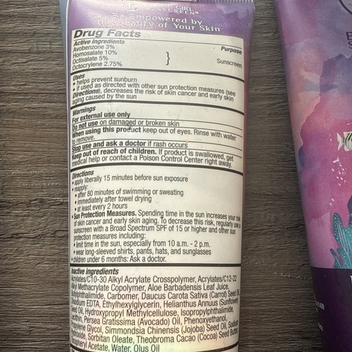 The Little Mermaid Disney Black Girl Sunscreen Face Lotion SPF 30 NEW-Exp:3/2026 - Picture 7 of 7