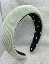 Lele Sadoughi Corduroy Alice Headband Mint Green