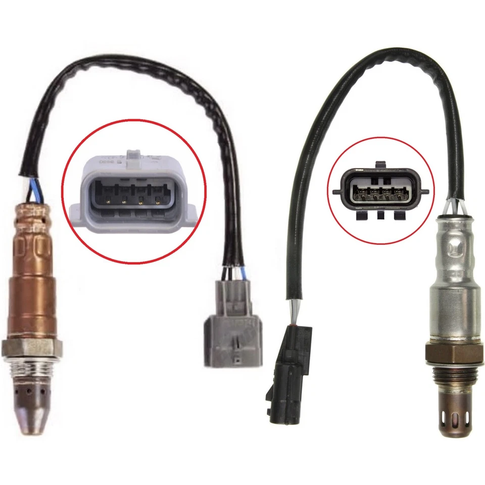 Sensor de oxígeno arriba+abajo 2 piezas para Nissan Rogue 2,5 L 2014 2015 2016 2017 2018 2019 Foto 3 de 4