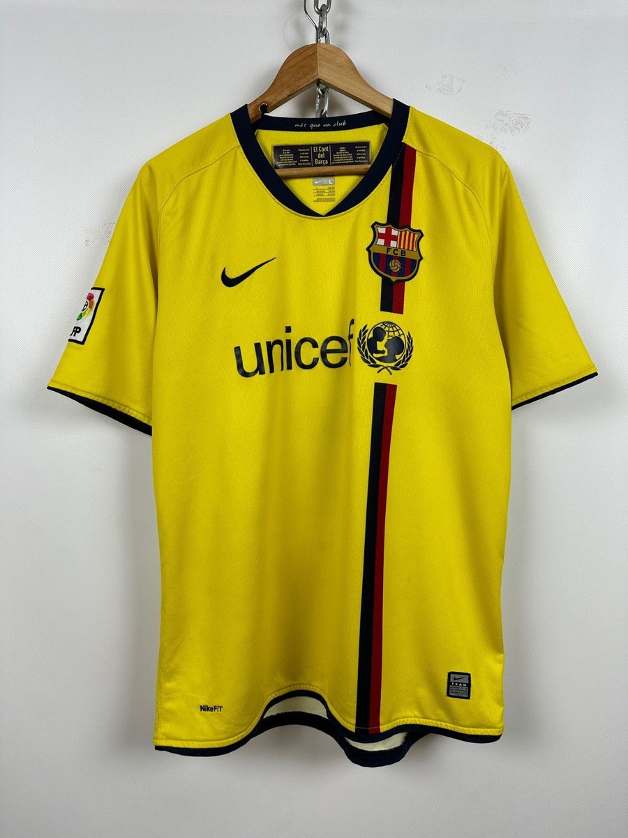 Nike FC Barcelona 08／09シーズン Nike FC Barcelona 08/09 CL Victory Vintage XXL Home Jersey