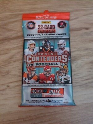 2020 PANINI CONTENDERS NFL FOOTBALL 22 CARD VALUE FAT PACKS BRAND NEW  