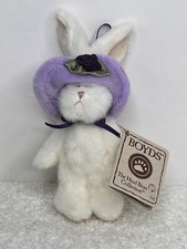 Boyds Bears Dipsie 562476 Mini Bunny Plush Ornament NWT Easter Spring Rare