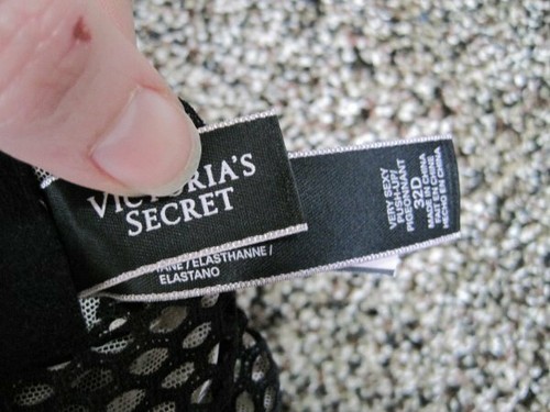 Victoria's Secret black racer back front closure underwire bra 32D NEW - Picture 6 of 6