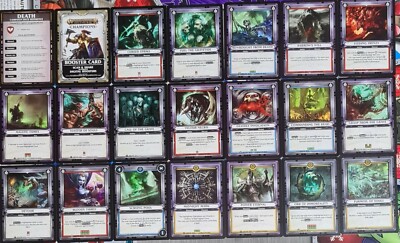 21 x Warhammer Age Of Sigma Champions Karten alle verschieden keine doppelten unbenutzt