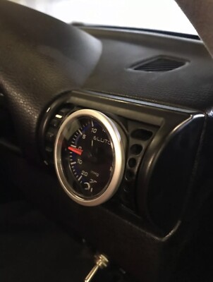 BMW E30 - Small Air Vent Boost Gauge Holder / Pod (Fitment for 52mm Gauges)