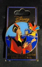 Jafar Iago Aladdin Dark Tales DSSH Disney Studio Store Hollywood LE300 Pin