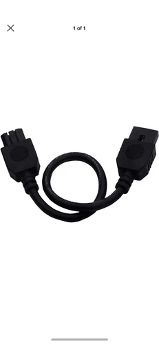 Maxim 87876BK Black CounterMax MXInterLink4 9" Connector Cord - Picture 1 of 2
