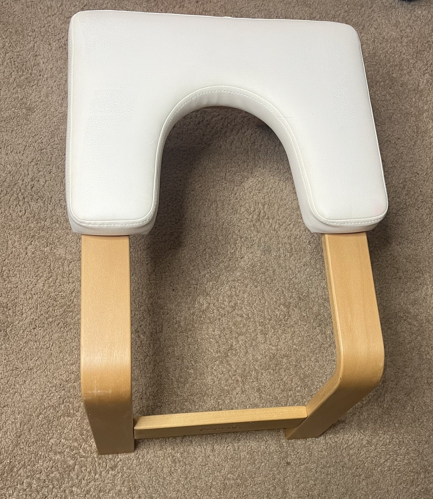 FeetUp Feet Up Yoga Inversion Trainer Headstand Bench Chair Padded White