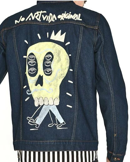 Zara clearance skull jacket