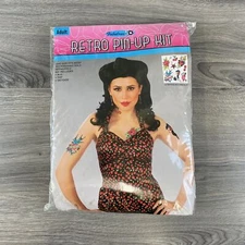 Fabulous 50’s Retro Pin-Up Kit Retro Fancy Dress Halloween Costume Accessory