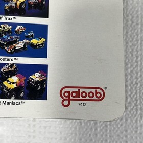 1992 Micro Machines Rockin Wheels U Rap 2 Jam Set #5 Sealed On Card Galoob 7412
