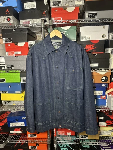 JACQUEMUS Giacca Jacquemes Denim Raw AW22 "LE PAPIER"