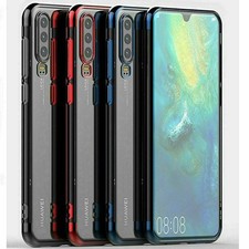 For Huawei P40 P30 P20 Case Shockproof Silicone TPU Soft Plating Bumper Cover UK