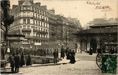 Old postcard Paris 5th - Place Maubert (80482)