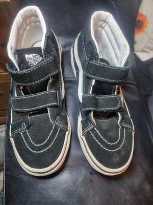 Vans High Top Sneaker Größe 2,5 schwarz-weiß geeignet für Jungen und Mädchen