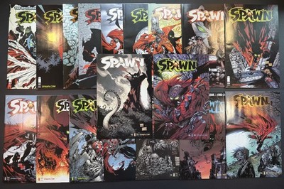 Spawn comic lot 101-118 FULL RUN Image LOW PRINT Todd McFarlane Capullo Medina