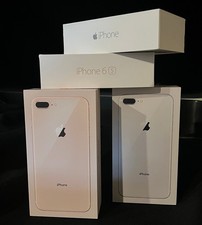 Apple iPhone 4 BOXES ONLY Bundle NO PHONES iphone 6, 6s, 8 Silver, 8 Gold