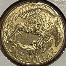 New Zealand 1 Dollar Coin, 1990, High Grade - Combined Shipping OK