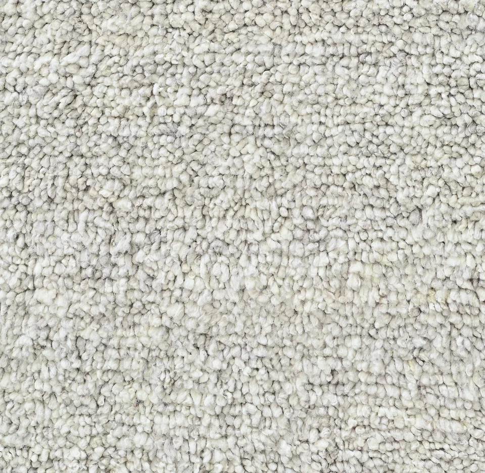 New Color Marled Silver Moroccan Berber Wool Rug Luxury Design Handmade Area Rug - Image 2 of 4