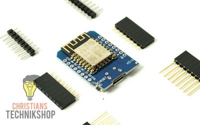 D1 Mini ESP8266 Arduino Wemos Wifi Board micro USB - Christians Technikshop