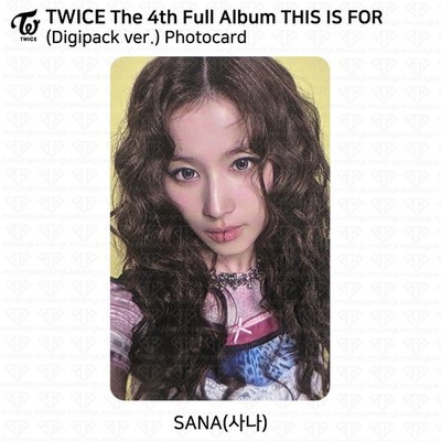 TWICE 4th Full Album THIS IS FOR Photobook / Digipack ver