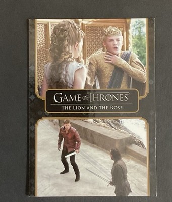 The Lion and the Rose 2020 Rittenhouse Game of Thrones The Complete Series #32