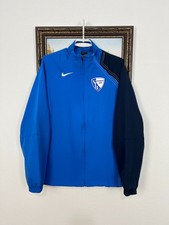 Vintage Nike VfL Bochum Fußball Blau Jacke Soccer Zip Track Top Herren...