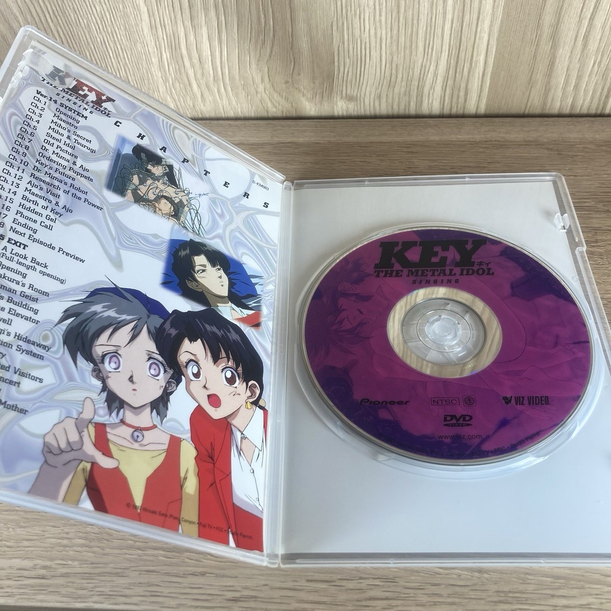 Key The Metal Idol Complete DVD Set Anime Viz Video Pioneer READ