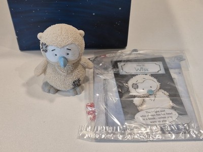 MY BLUE NOSE FRIENDS FIGUR WEISE EULE NUM 16 EXTREM SELTEN VERPACKT INKL. KARTE NEU
