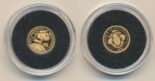Seychelles: 2016 5 Rupees 40th Years of Independence 0.5g 14ct Gold Coin