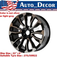 22x9 Alloy Wheel Rim 84423416 For Gmc Yukon Xl Denali Sierra 1500 2021-2024