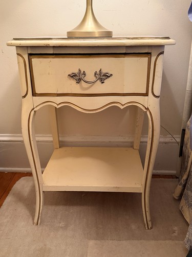 Set Of Two Vintage Dixie Nightstands 1970s