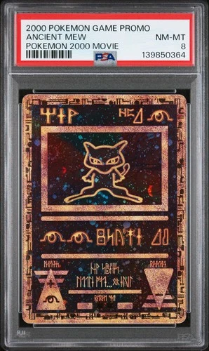 2000 POKEMON GAME MOVIE POKEMON 2000 MOVIE ANCIENT MEW PSA 8