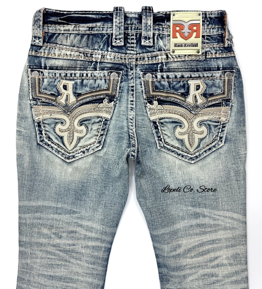 Rock Revival Regular 30 Size Jeans for Men for sale - eBay