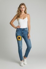 Женские джинсы High Rise Skinny Blue