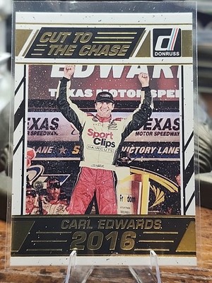 2017 Panini Donruss NASCAR - Cut to the Chase Carl Edwards #CC8