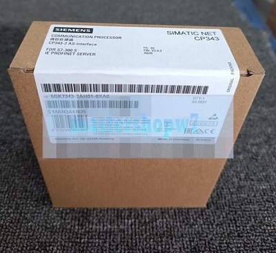 6GK7343-2AH01-0XA0 NEW SIEMENS Communication Processor 6GK7 343-2AH01-0XA0