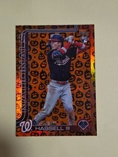 2025 Topps Update Robert Hassell III RC Holiday Pumpkin Parallel US109 Nationals