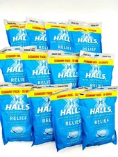 Halls Mountain Menthol Economy 70 Drops Pack Of 12 EXP 03/06/26