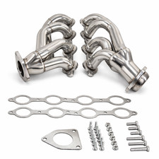 Shorty Exhaust Headers Stainless Steel 99-01 Silverado Tahoe Yukon 4.8 5.3l Shorty Exhaust Headers Stainless Steel 99-01 Silverado Tahoe Yukon 4.8 5.3l
