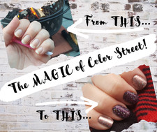  Color Street Nail Strips  All Colors Glitter...