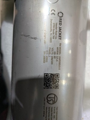 VEEDER-ROOT SUBMERSIBLE PUMP V4P201-0 RED JACKET UMP200U1-3 2/1.5HP/KW 60HZ