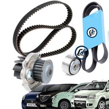 KIT DISTRIBUZIONE POMPA ACQUA CINGHIA SERVIZI FIAT 500 IDEA PANDA MUSA YPSILON