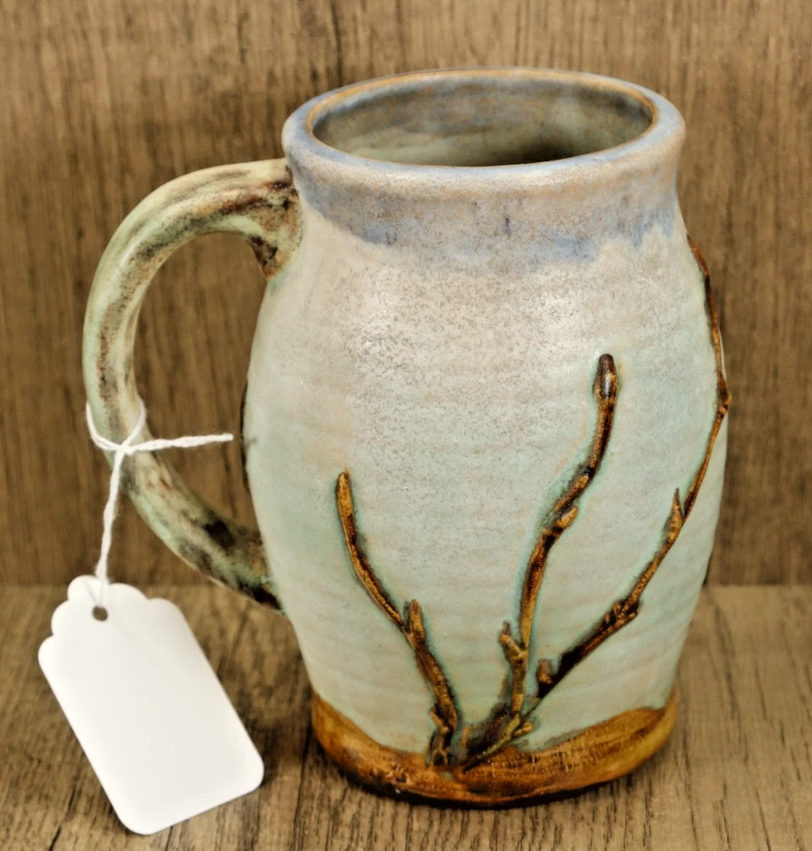 Bourne Denby Danesby Ware 1930s Catkins Regent Pastel Stoneware Glazed Tankard - Image 2 of 4