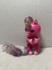 WowWee Fingerlings Baby Unicorn Interactive Electronic Pink Toy Tested Works