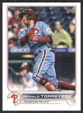2022 Topps #354 Ronald Torreyes Philadelphia Phillies 49930