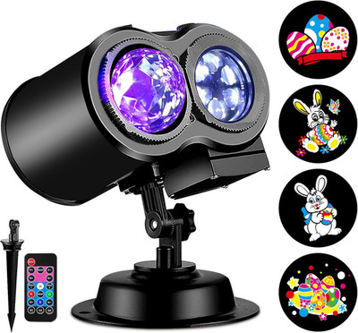 Brighter Easter Decorations Outdoor Lights, 2026 Upgraded Holiday Projectors wit
