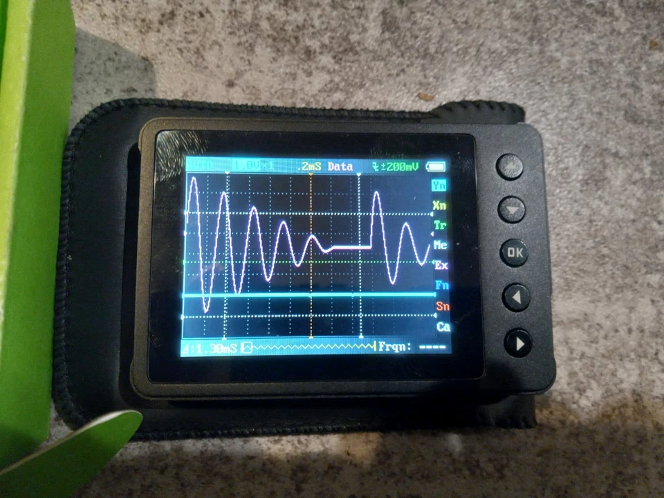 Osciloscopio pequeño portátil Seedstudio DSO Nano V3, estuche y cables Foto 4 de 4